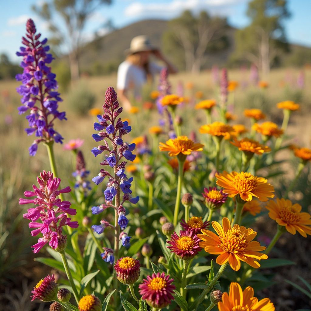 Botanical tour with wildflowers