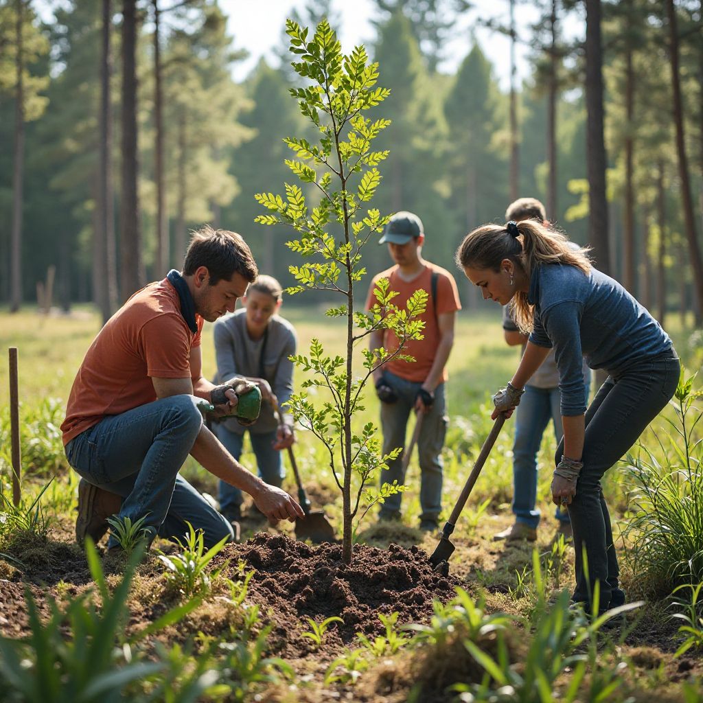 Conservation volunteer activity